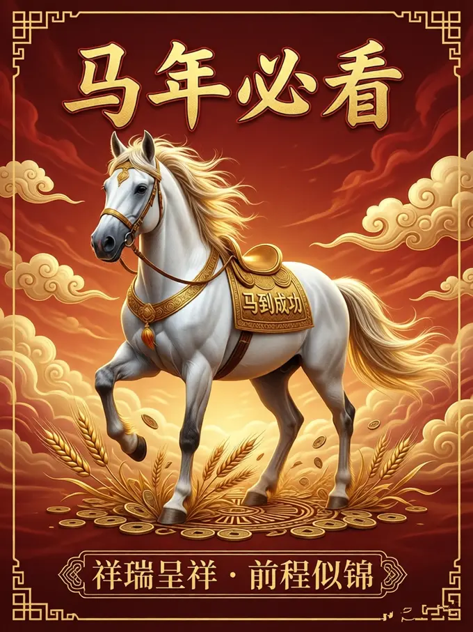 马年新年全网最全专题素材150G以上，视频剪辑，平面设计师福利 