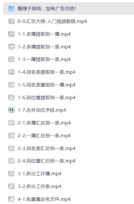 Excel大师视频教程，职场必修课