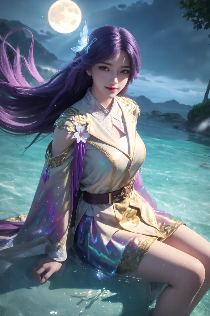 20P完美世界云曦AI绘画超高清6K壁纸 第3张