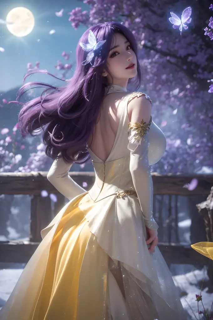 20P完美世界云曦AI绘画超高清6K壁纸 第2张