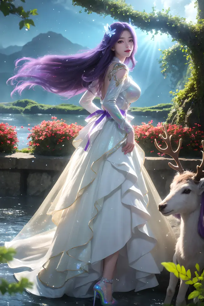 20P完美世界云曦AI绘画超高清6K壁纸