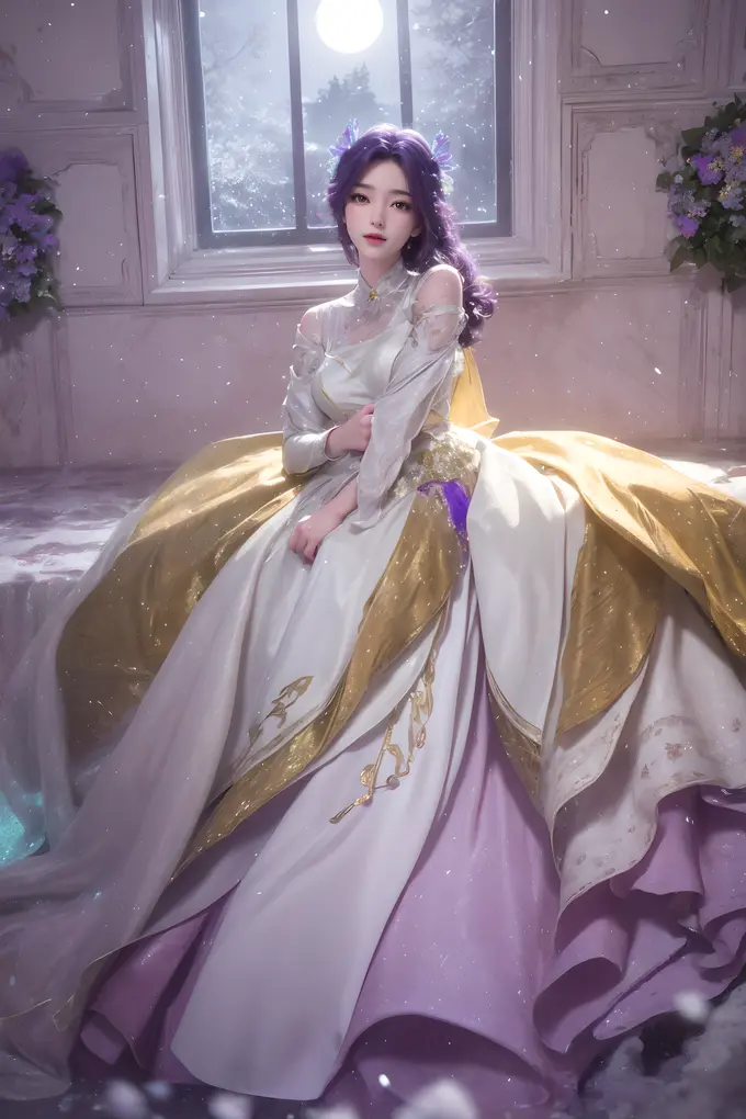 20P完美世界云曦AI绘画超高清6K壁纸 第4张