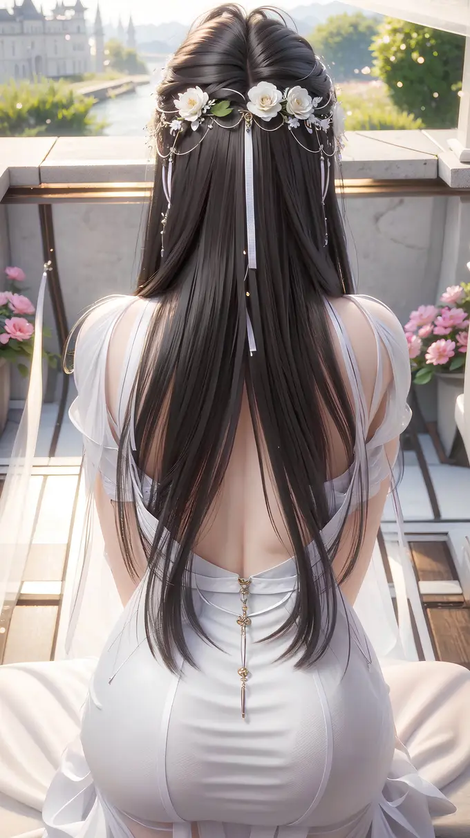 精致ai女神完美世界清漪壁纸图包 第1张