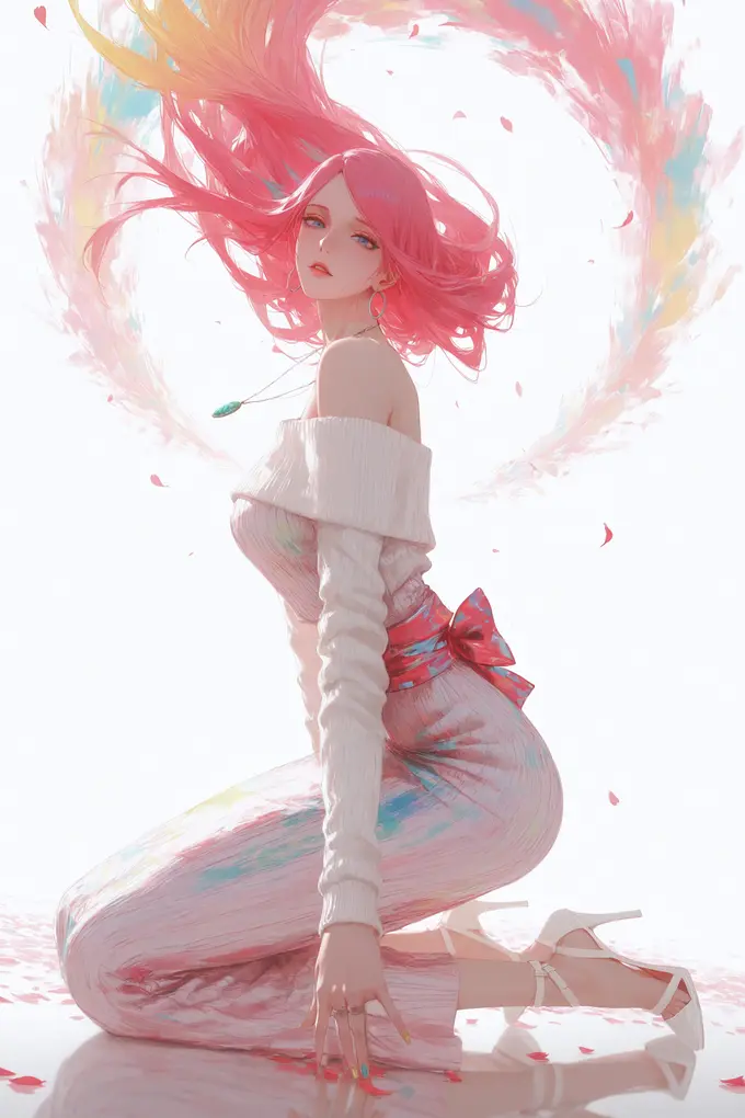 28P漩涡玖辛奈纯欲风4K超清壁纸图包 第5张