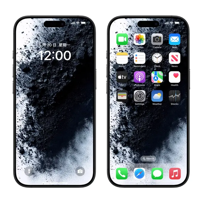 碳粉炸开的宇宙切片4K超清壁纸 第3张