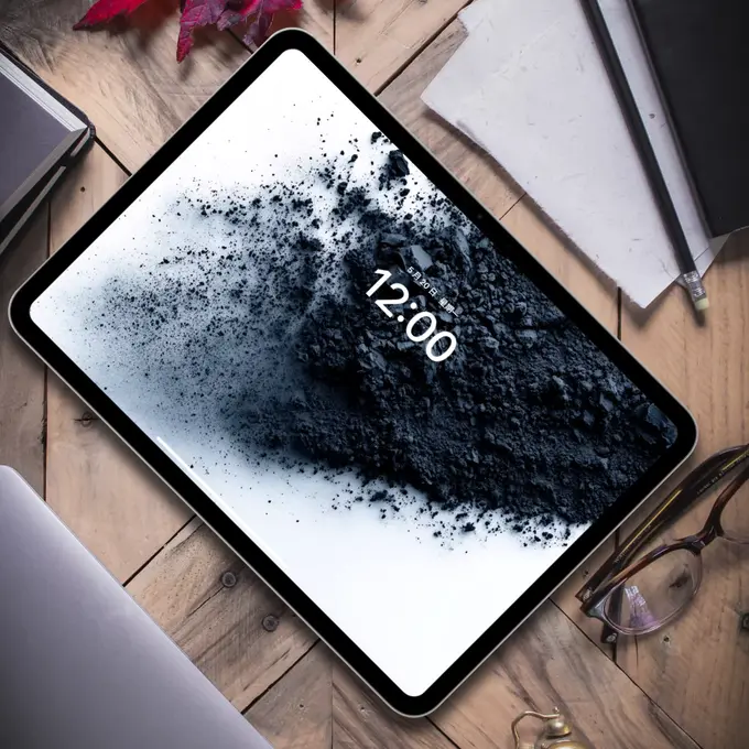 碳粉炸开的宇宙切片4K超清壁纸 第4张