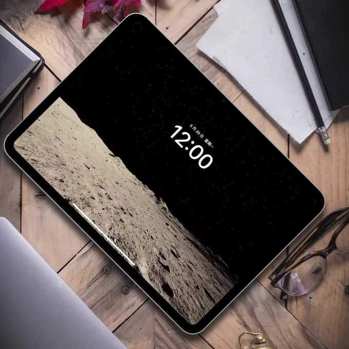 月球荒原 高级氛围感电脑平板iPad手机iPhone壁纸 4K超清图片 第3张