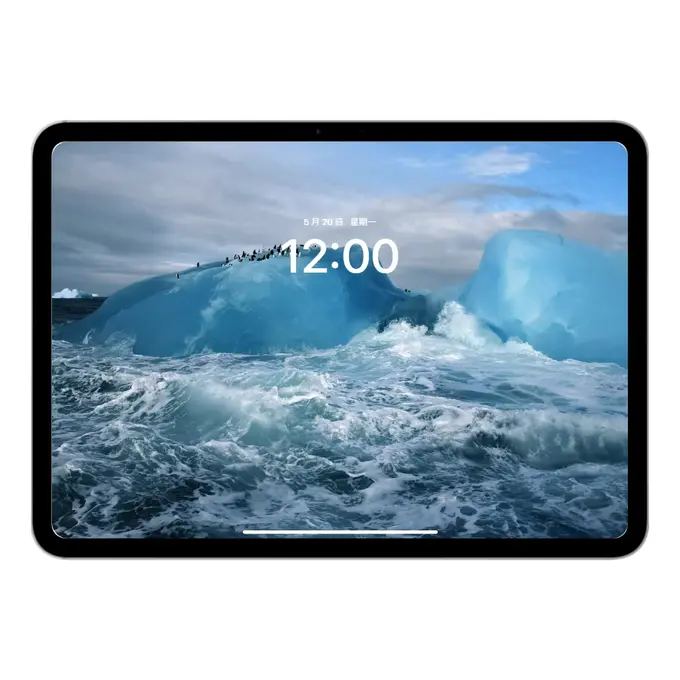 冰晶浪花 蓝色系护眼壁纸(电脑手机ipad平板壁纸)4K超清无损图片 第4张