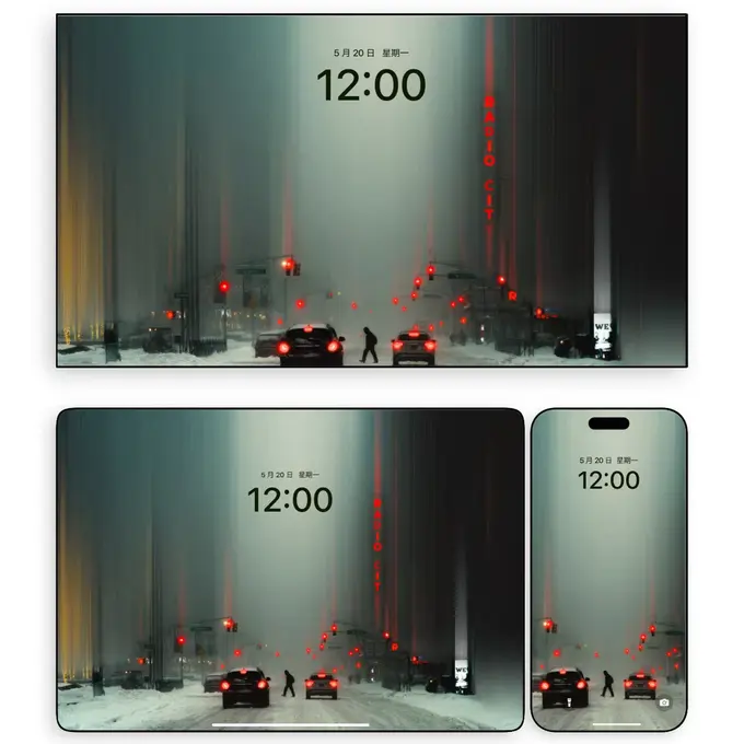 灯影重重的街景系列4K高清壁纸(电脑手机平板ipad通用) 第3张