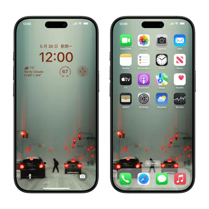 灯影重重的街景系列4K高清壁纸(电脑手机平板ipad通用) 第2张