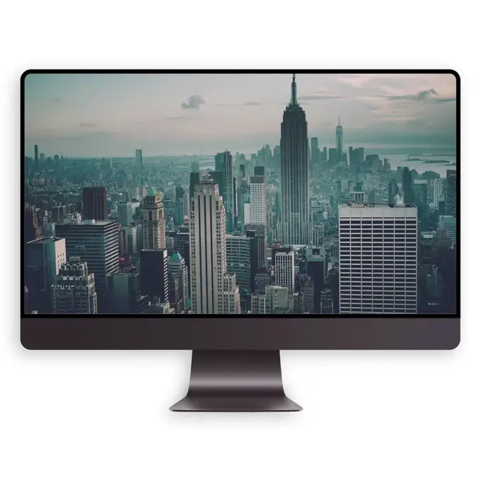 纽约曼哈顿天际线 摩天大楼4K高清壁纸(电脑手机平板ipad壁纸) 第5张