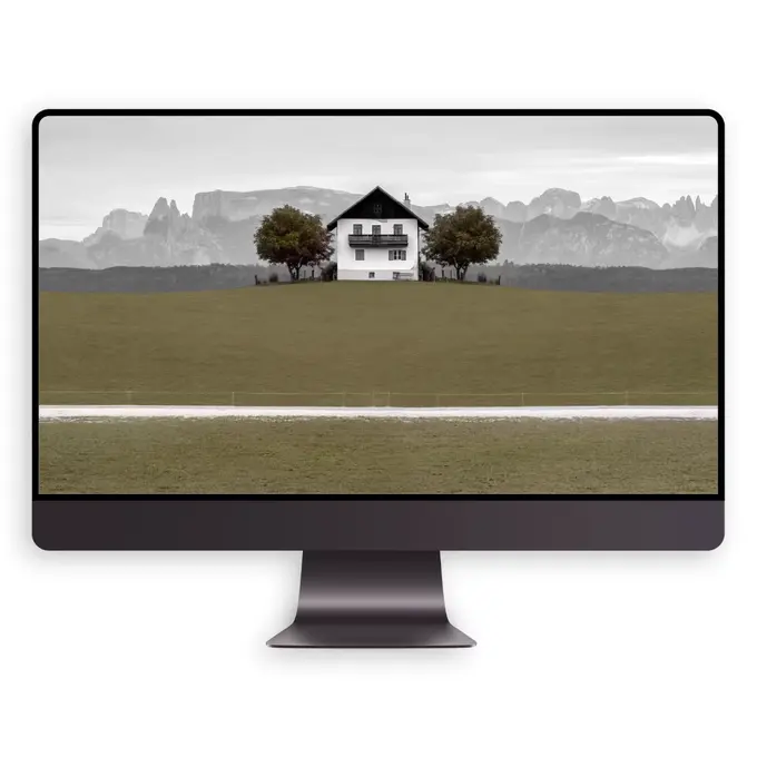 原野山舍4K高清壁纸(电脑手机平板ipad) 第4张