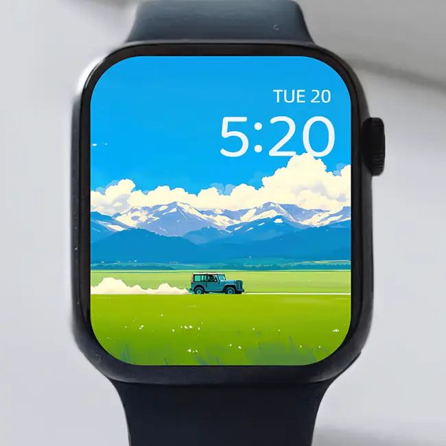 宫崎骏吉卜力原野4K高清(电脑手机平板ipad壁纸) 第5张