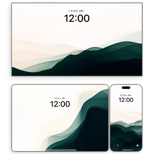 银杏叶艺术画4K高清(手机电脑平板ipad壁纸) 第4张