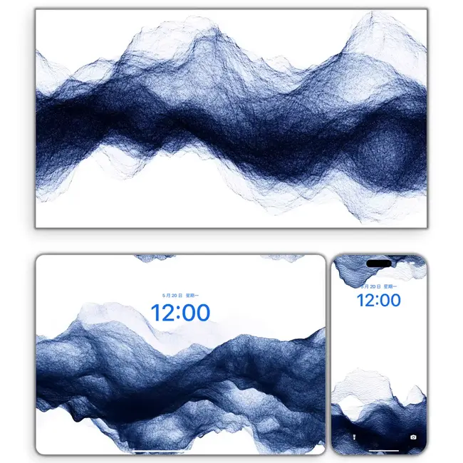 银杏叶艺术画4K高清(手机电脑平板ipad壁纸) 第3张