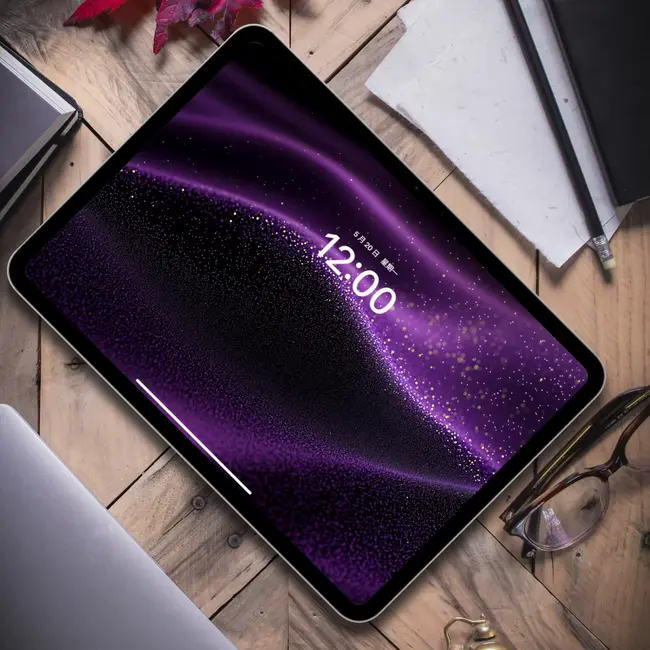 紫金粒子流光壁纸 电脑平板iPad手机4K超清壁纸 第4张