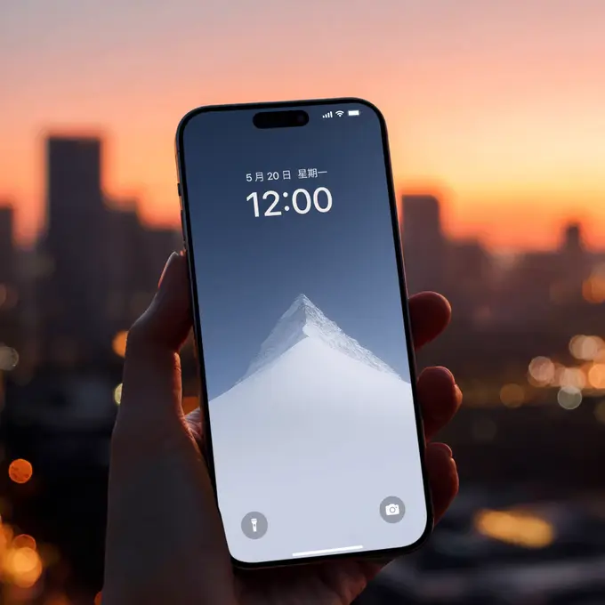 极简雪山大气风光4K超清电脑平板iPad手机壁纸 第3张