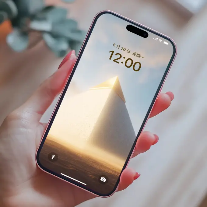 极简雪山大气风光4K超清电脑平板iPad手机壁纸 第4张