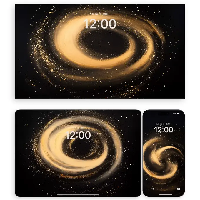 宇宙星球谧境治愈系4K超清电脑平板iPad手机壁纸 第3张