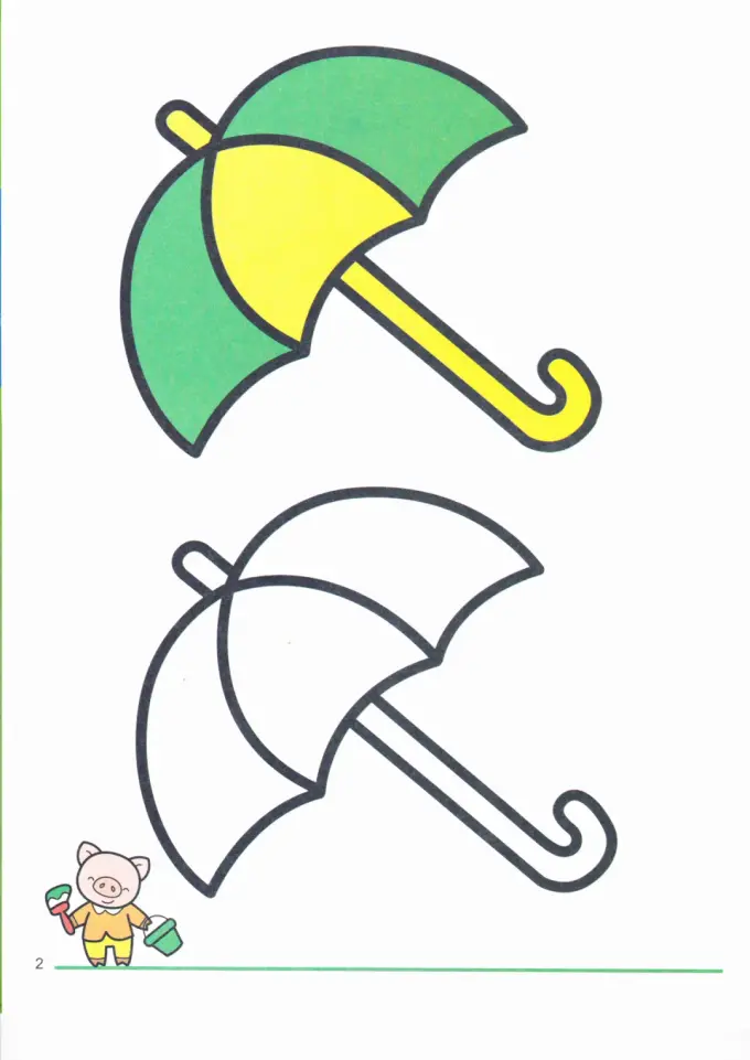 3000张适合儿童幼儿涂色的简笔画(A4可打印) 第4张