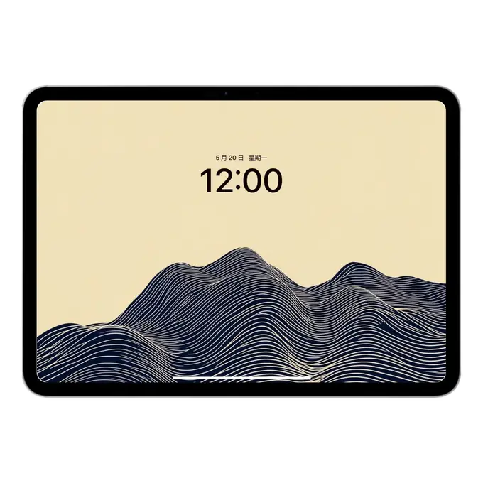 线语山峦(手机电脑平板4K壁纸)苹果iPhone安卓华为全设备通用 第3张