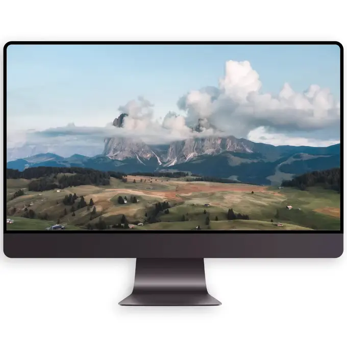 翠谷逐云(电脑手机平板ipad4K高清壁纸)iPhone安卓通用 第4张