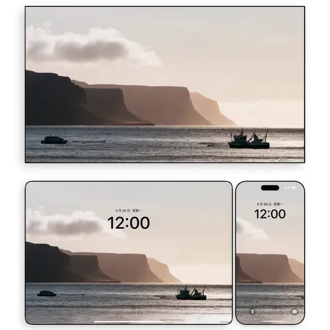 晨曦初绽(电脑手机平板ipad4K高清壁纸)iPhone安卓图片