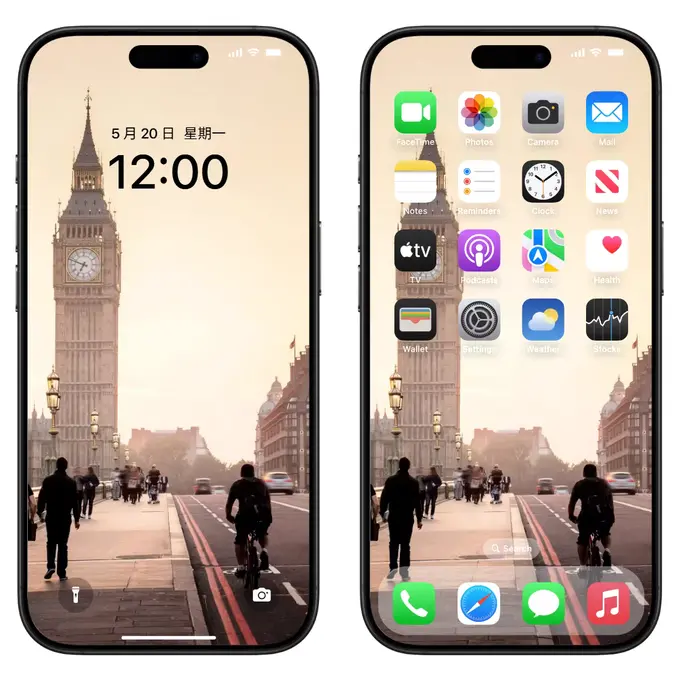 伦敦黄昏 街景系列4K高清壁纸(电脑手机平板ipad) 第4张