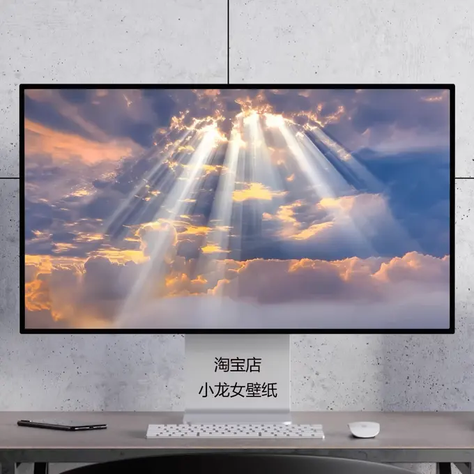 丁达尔效应之天界之光4K高清i电脑手机平板ipad壁纸 第5张