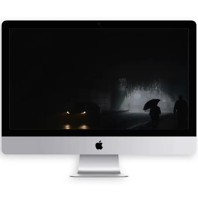 微光里的雨夜私语4K高清电脑手机平板ipad壁纸 苹果安卓通用  第4张