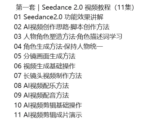 AI角色人物动漫画短片剧分运镜头即梦Seedance2.0提示词制作视频 第3张