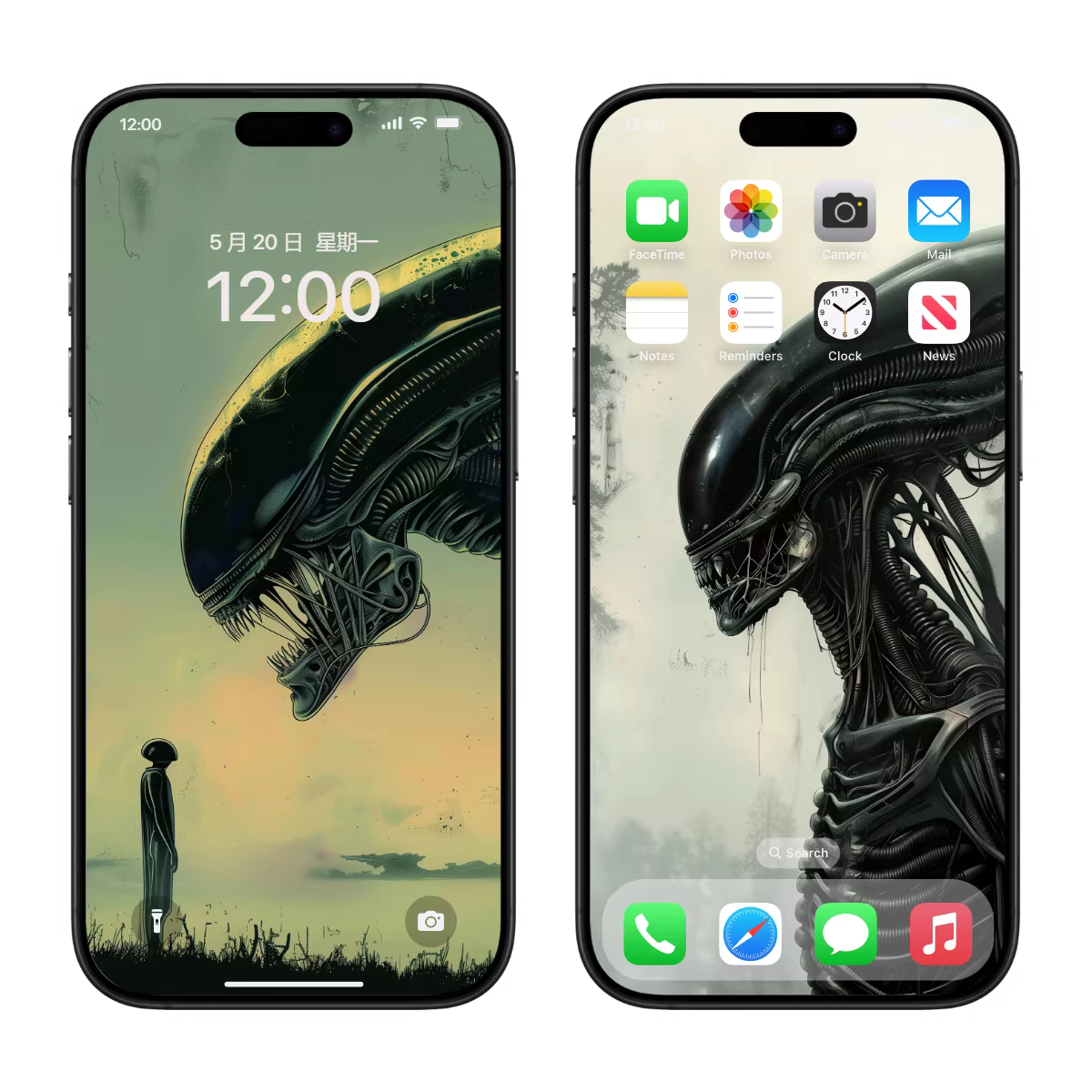 异形黑暗穹顶下的吞噬者4K超清电脑手机ipad平板壁纸 第4张