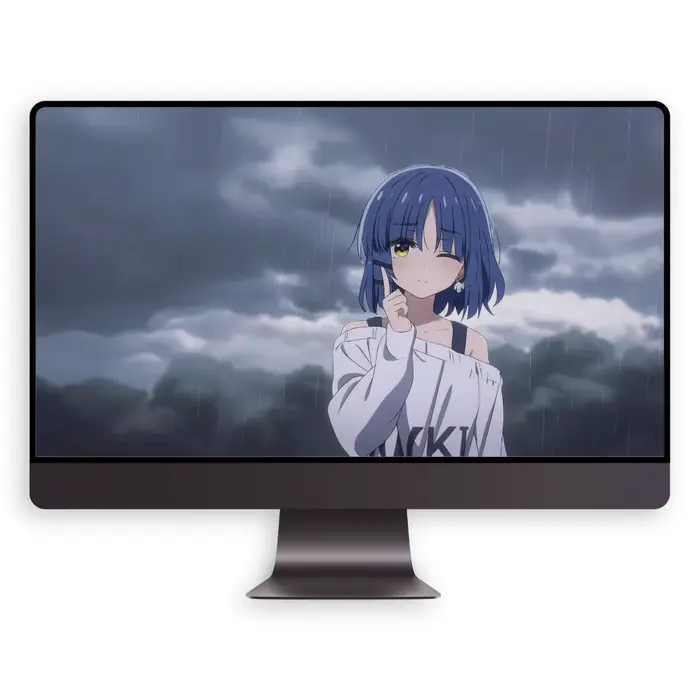 孤独摇滚山田凉雨天二次元手机电脑ipad平板4k壁纸 第3张