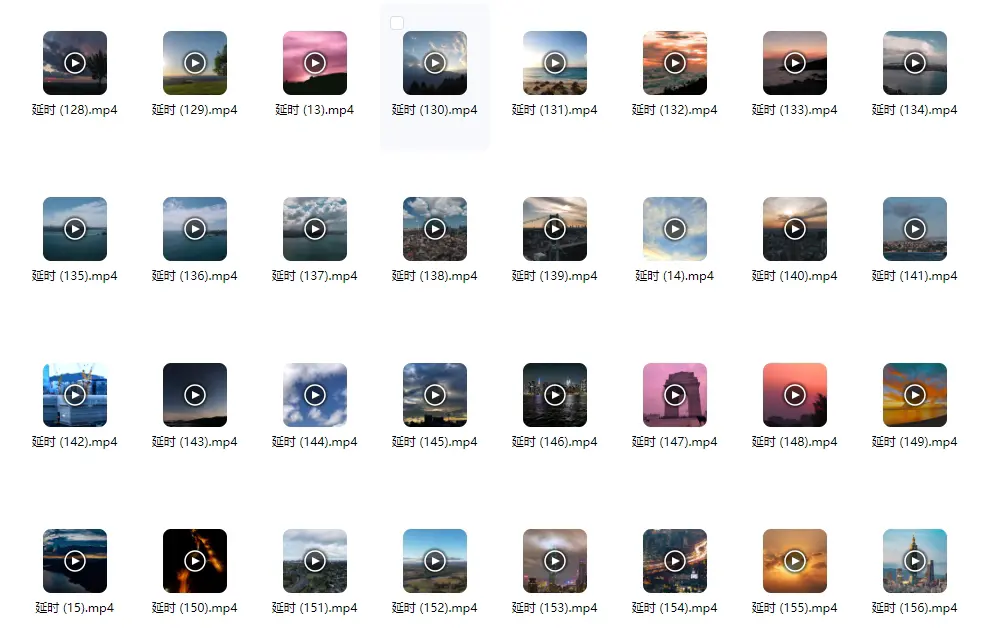 300+个4K天空云海风景延时视频素材 免费可商用 无版权纠纷 第2张