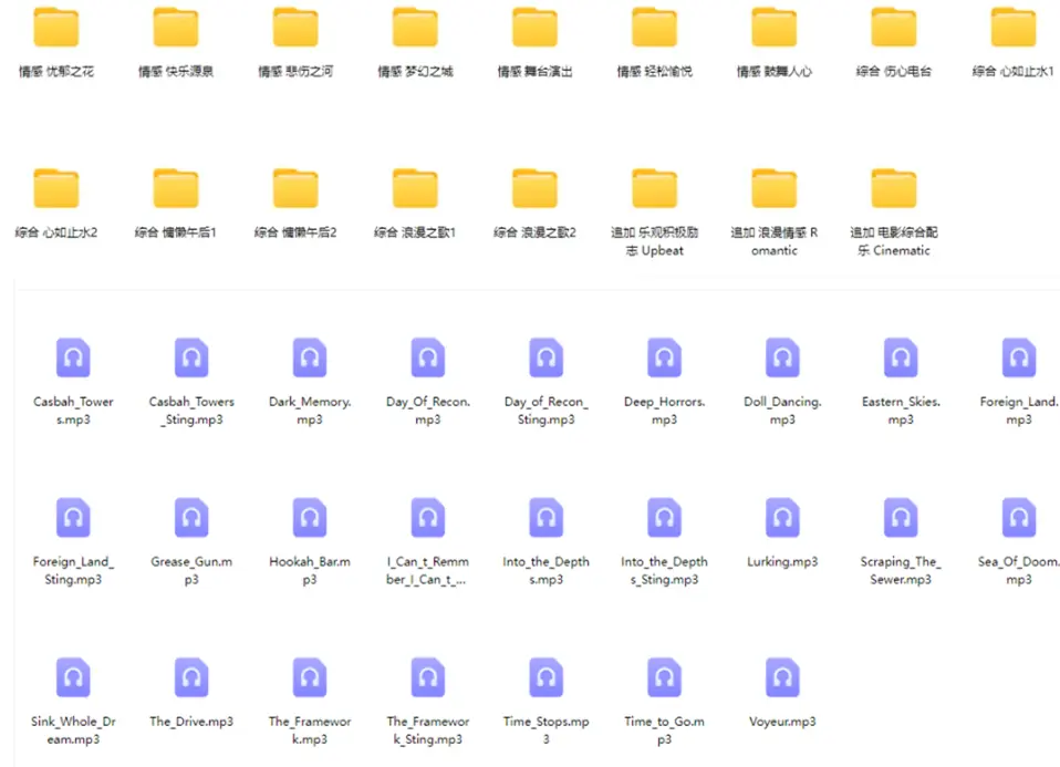 无版权情感剧情背景音乐 短视频配乐BGM素材可商用 第2张