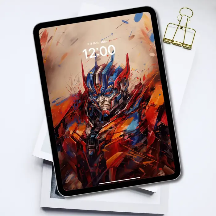 王者威临 变形金刚擎天柱平板电脑手机4K高清ipad壁纸 第2张