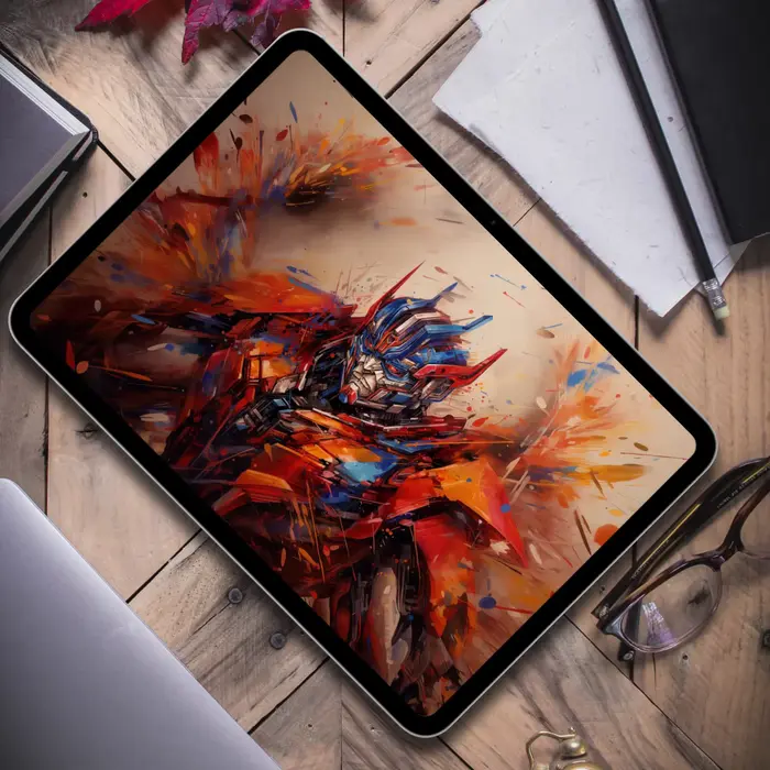 王者威临 变形金刚擎天柱平板电脑手机4K高清ipad壁纸 第3张