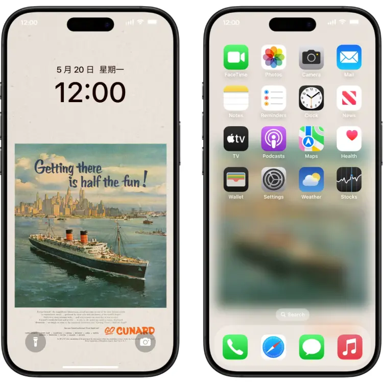 American Retro Vintage Poster INS高级氛围感4K高清手机壁纸 第5张