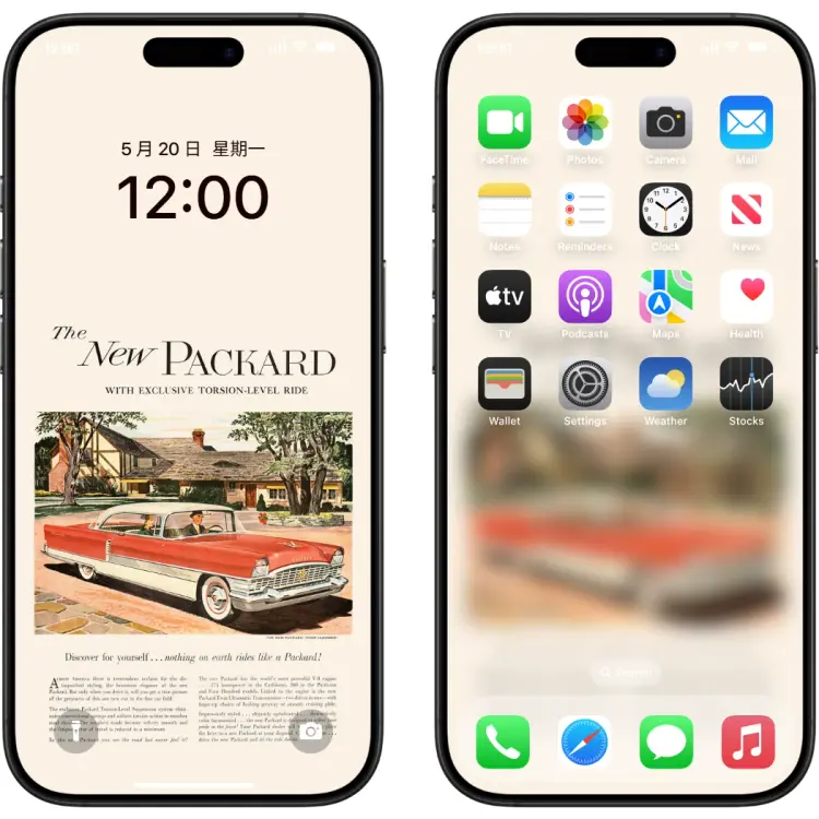 American Retro Vintage Poster INS高级氛围感4K高清手机壁纸 第2张