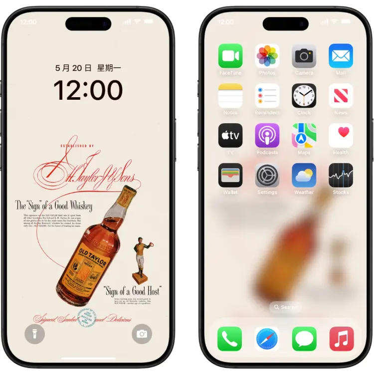 American Retro Vintage Poster INS高级氛围感4K高清手机壁纸 第4张