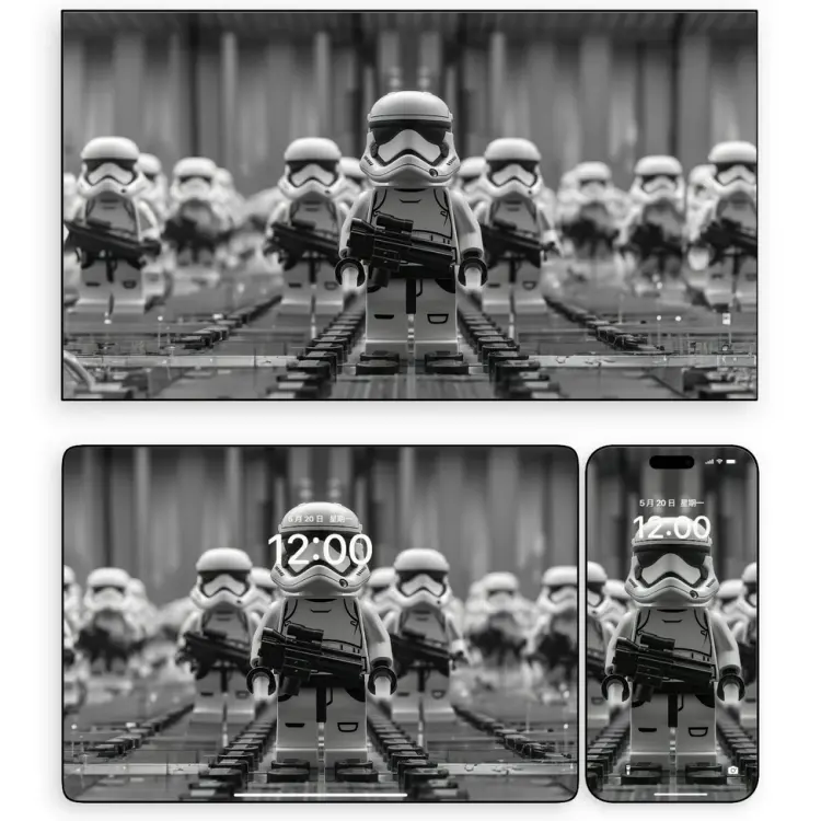 乐高星球大战风暴兵4K高清壁纸 电脑平板手机通用 第3张