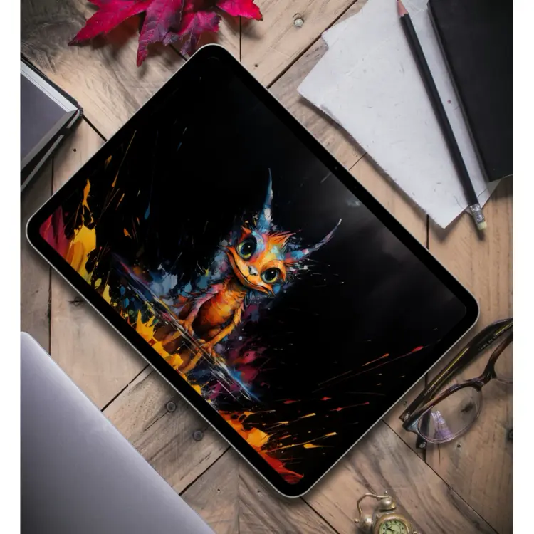 视觉轰炸!涂鸦飞溅萌宠4K高清壁纸 全屏电脑平板手机通用 第2张