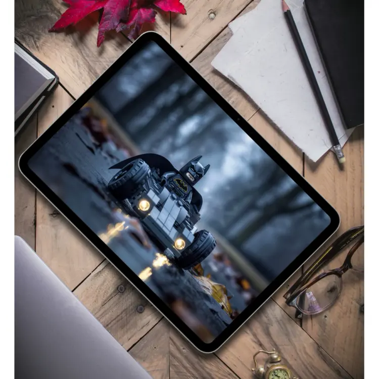 4K高清乐高蝙蝠侠森林雨夜蝙蝠战车壁纸 第5张