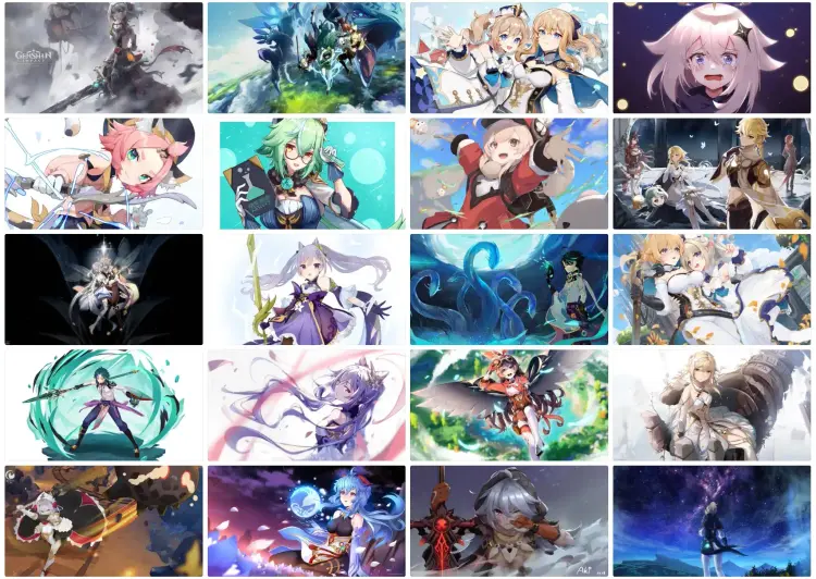 原神4K超清游戏角色全屏桌面壁纸合集 第3张