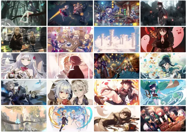 原神4K超清游戏角色全屏桌面壁纸合集 第6张