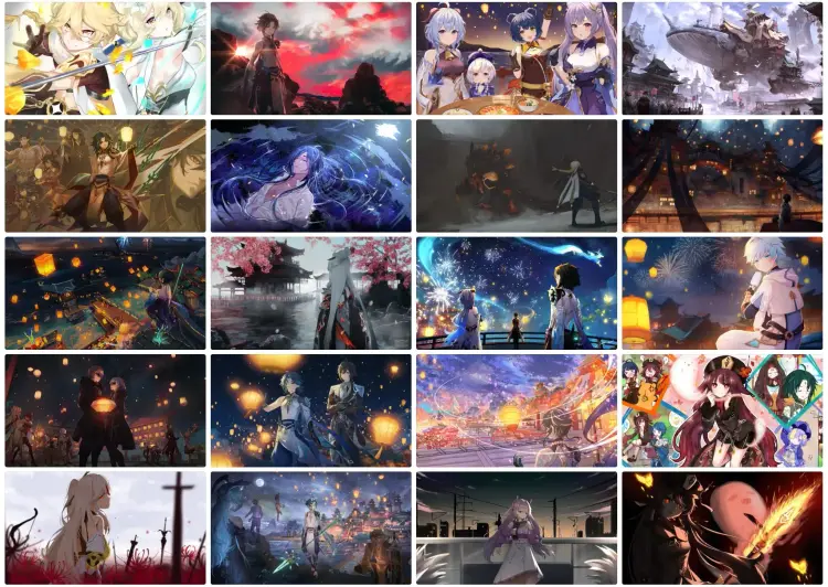 原神4K超清游戏角色全屏桌面壁纸合集 第5张