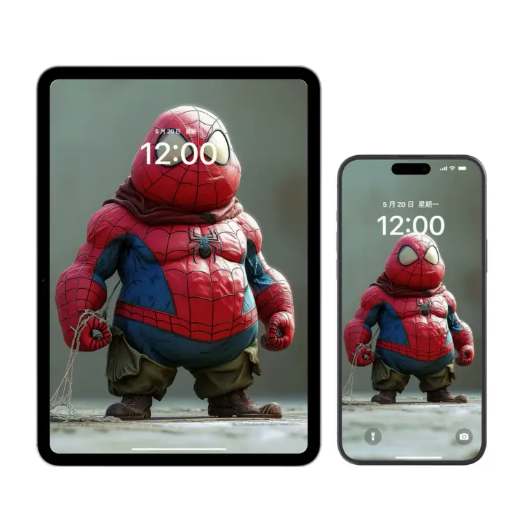 沙雕反差萌蜘蛛侠4K高清壁纸 胖胖反差萌 第3张