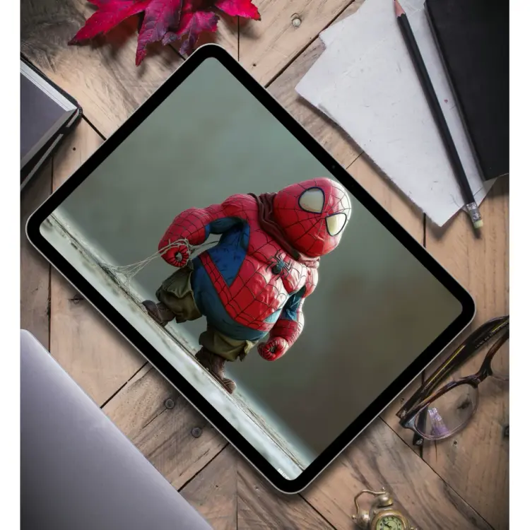 沙雕反差萌蜘蛛侠4K高清壁纸 胖胖反差萌 第4张