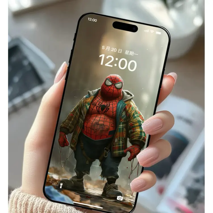 沙雕反差萌蜘蛛侠4K高清壁纸 胖胖反差萌 第5张