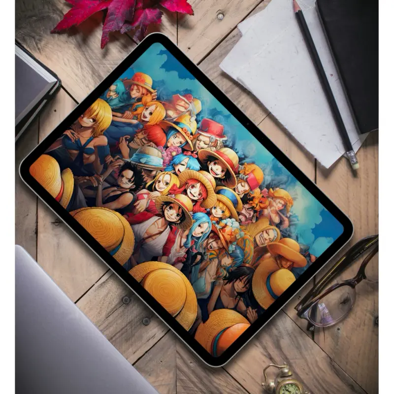 海贼王草帽团4K高清壁纸 全员集合热血版 第2张